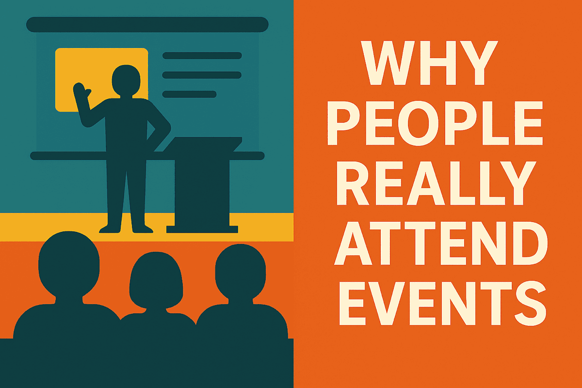 WHY PEOPLE REALLY ATTEND EVENTS